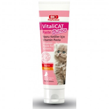 Vitalicat paste junior cat 100ml συμπλήρωμα διατροφής για γατάκια