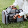 Τσάντα μεταφοράς σκύλου γάτας γκρι 51*34*30