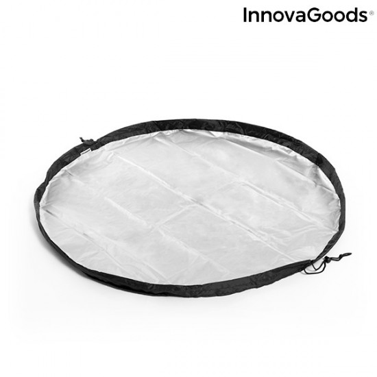 Χαλί και Αδιάβροχη Τσάντα για τα αποδυτήρια-παράλια, 2 σε 1 Gymbag InnovaGoods