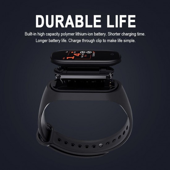 Smart Band Ρολόι με Bluetooth - M4 - black
