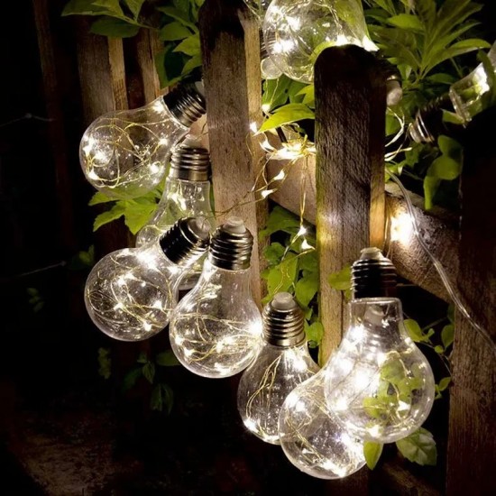 LED χριστουγεννιάτικα φωτάκια θερμό φως 3m 10 τεμάχια – Christmas deco lights
