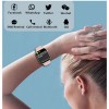 Smartwatch no.01 bluetooth κλήσεις + ΔΩΡΟ Ανταλλακτικό Μεταλλικό Λουράκι (ροζ)