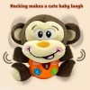 Buddy's monkey βελούδινη κούκλα με ήχους