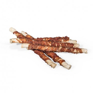 THE BARKERS BBQ TWISTED STICK ΜΕ ΠΑΠΙΑ 17cm 1τμχ