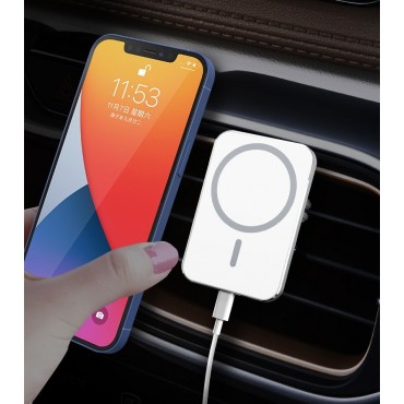  Wireless Magsafe Magnetic Car Charger Holder Mount for iPhone 12 Mini / 12 Pro/12 Pro Max wp-u97