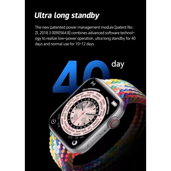 Smartwatch i9 promax bluetooth κλήσεις + ΔΩΡΟ Ανταλλακτικό Μεταλλικό Λουράκι (ροζ)