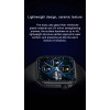 Smartwatch n76 bluetooth κλήσεις Ελληνικό menu + ΔΩΡΟ Ανταλλακτικό Μεταλλικό Λουράκι (μπλε)