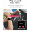 Smartwatch T99 bluetooth κλήσεις + ΔΩΡΟ Ανταλλακτικό Μεταλλικό Λουράκι (μαύρο ασημί)