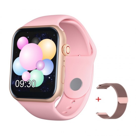 Smartwatch Z18 bluetooth κλήσεις + ΔΩΡΟ Ανταλλακτικό Μεταλλικό Λουράκι (ροζ)
