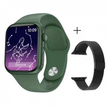 Smartwatch i9 promax bluetooth κλήσεις + ΔΩΡΟ Ανταλλακτικό Μεταλλικό Λουράκι (πράσινο)