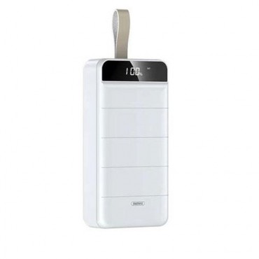 REMAX 40000mAh RPP-184 Leader Series Power Bank with LED Light (White)