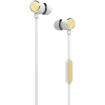Ακουστικά με Μικρόφωνο Yookie YK810 (Κίτρινο)