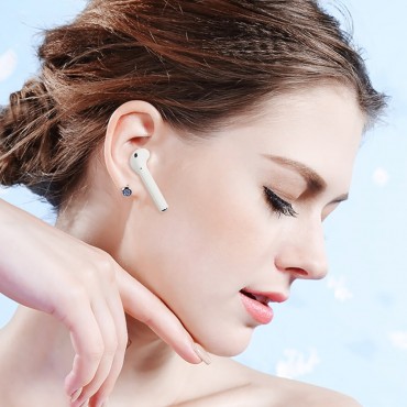 Ασύρματα Ακουστικά Bluetooth 5.0 Version – Λευκό – i16 PRO TWS Touch 