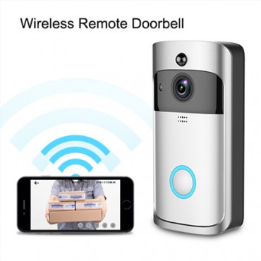 Wifi Κουδούνι Πόρτας 720p Full HD Κάμερα - Video Δικτυακό Doorbell v5
