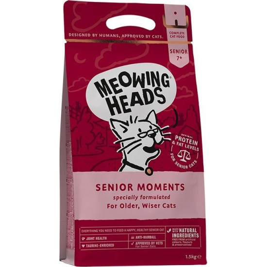 Meowing heads senior moments 1,5kg