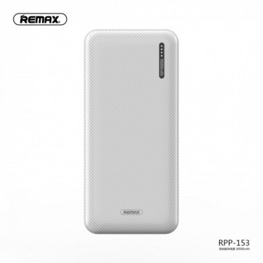 Remax RPP-153 Power Bank 10000mAh 2A (Λευκό)