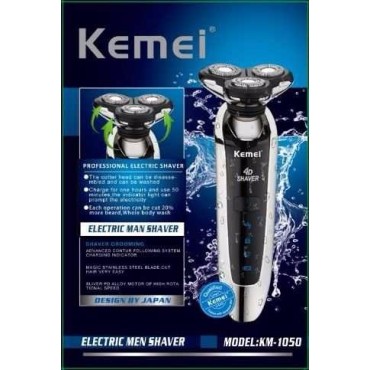 Ξυριστική μηχανή επαναφορτιζόμενη – KM-1050 – Kemei