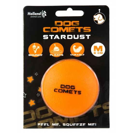 Dog Comets Ball Stardust πορτοκαλί