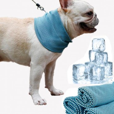 Cooling dog bandana 